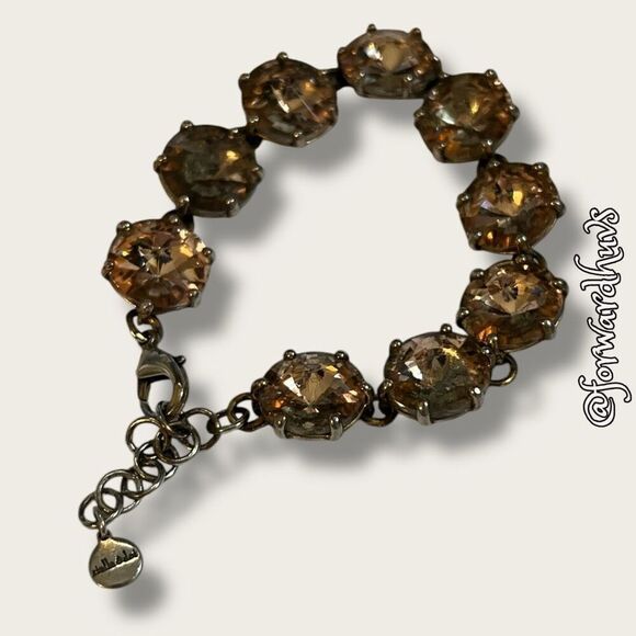 Stella & Dot Bracelet | Darker Spots on Some Rhinestones - Picture 5 of 8